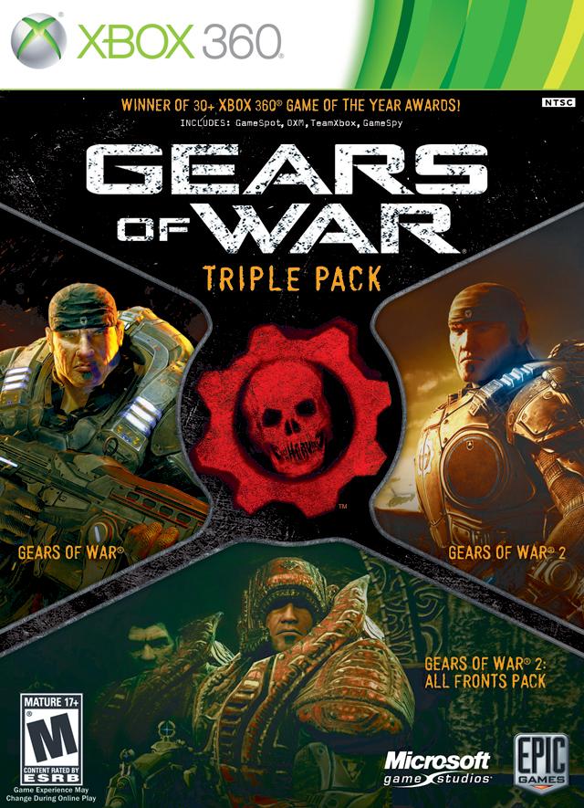 gears of war 360 Gears of War Triple Pack (Xbox 360)