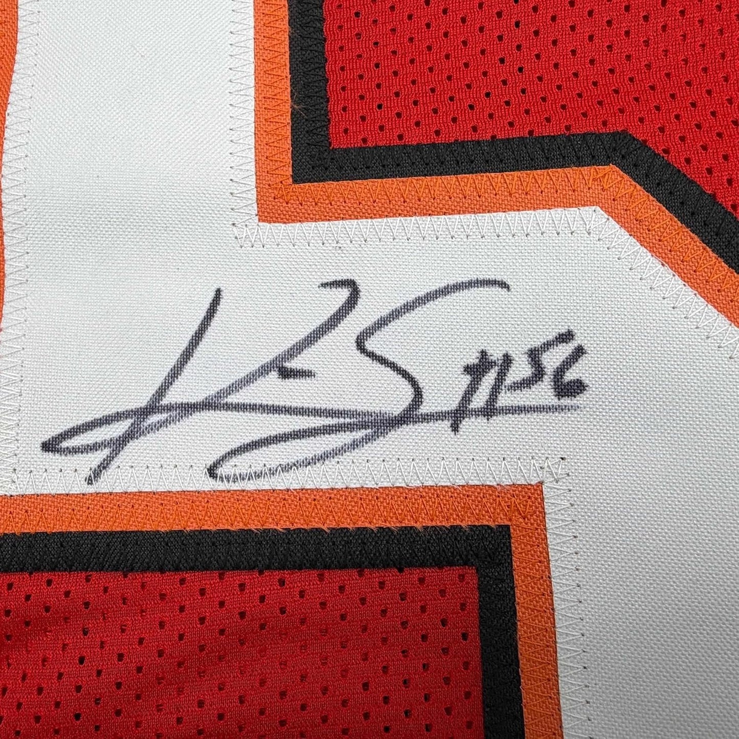 Framed Autographed/Signed Kwon Alexander 35x39 Tampa Bay Red Football Jersey JSA COA