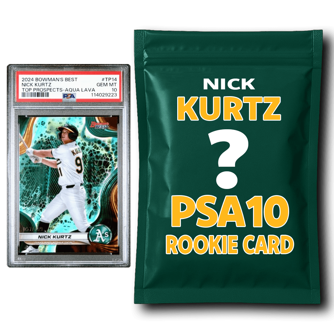 Nick Kurtz PSA 10 Graded Rookie Baseball Card Mystery Pack