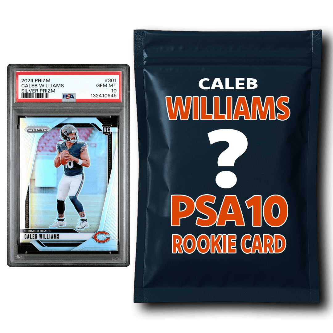 Caleb Williams PSA 10 Graded Football Rookie Card Mystery Pack