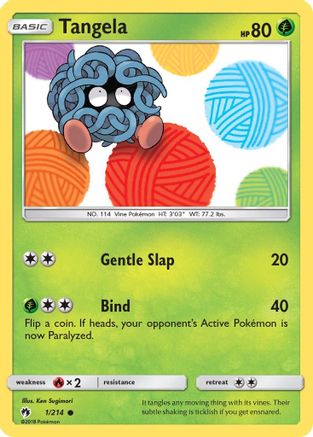 Tangela 001/214 - SM Lost Thunder