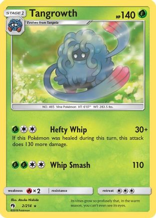 Tangrowth 002/214 - SM Lost Thunder