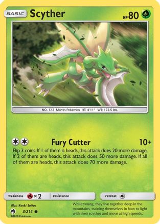 Scyther 003/214 - SM Lost Thunder