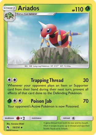 Ariados 010/214 - SM Lost Thunder