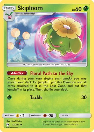 Skiploom 013/214 - SM Lost Thunder