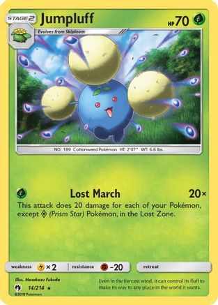 Jumpluff 014/214 - SM Lost Thunder Holofoil