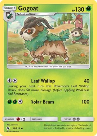 Gogoat 036/214 - SM Lost Thunder