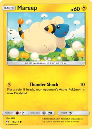 Mareep 076/214 - SM Lost Thunder