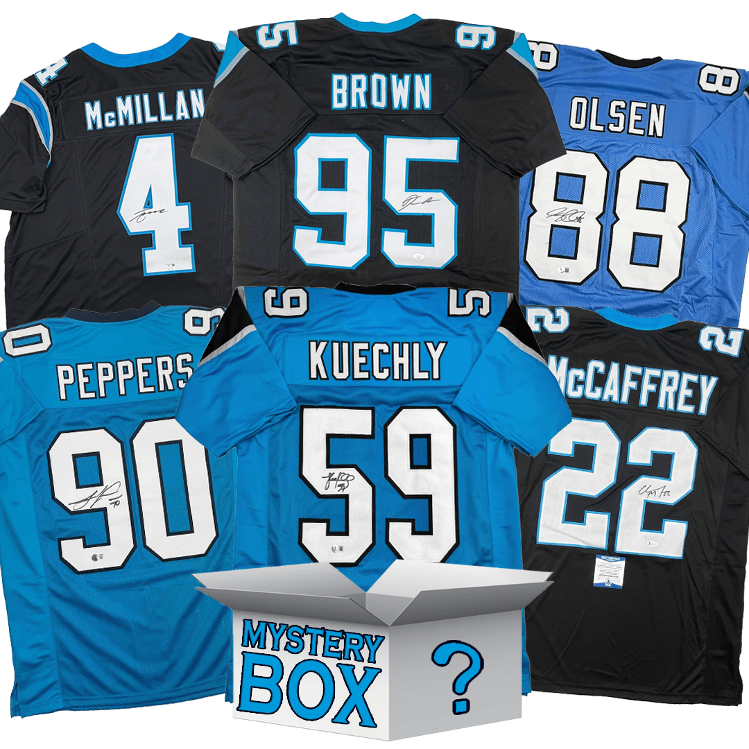 Autographed/Signed Carolina Football Jersey Mystery Box with PSA JSA or Beckett COA