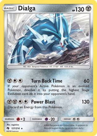Dialga 127/214 - SM Lost Thunder Holofoil
