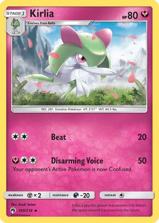 Kirlia 140/214 - SM Lost Thunder
