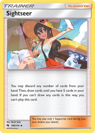 Sightseer 189/214 - SM Lost Thunder