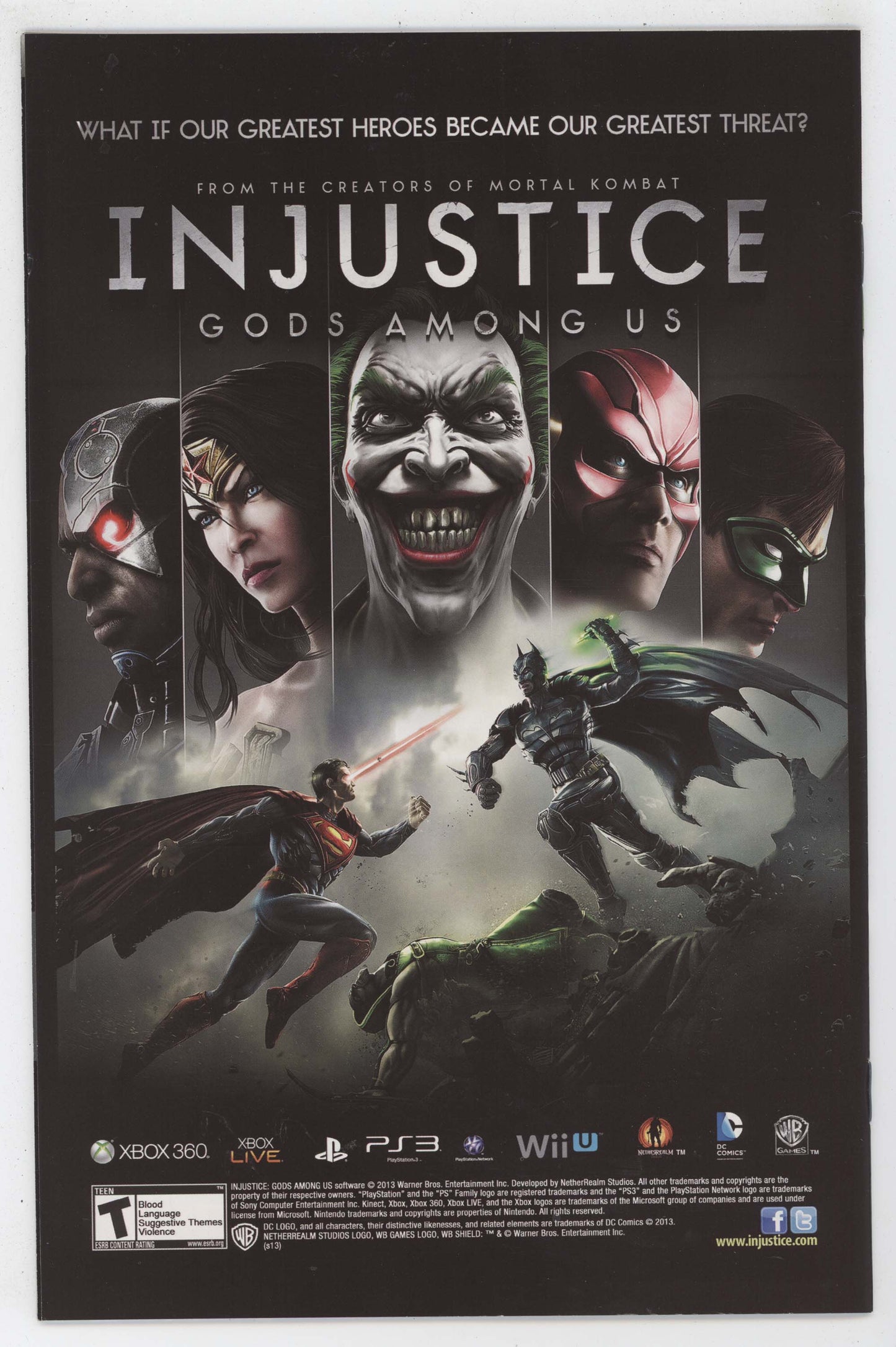Justice League 19 DC 2013 VF Ivan Reis Combo Pack Variant Geoff Johns - Golden Apple Comics