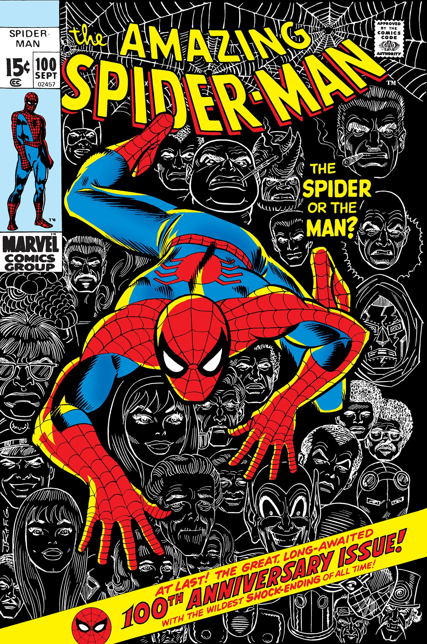 THE AMAZING SPIDER-MAN 100％ & 400％ Amazing Spider-Man #100 A Facsimile Edition (08/12/2026) Marvel