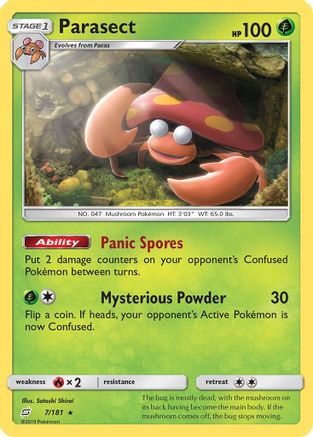 Parasect 007/181 - SM Team Up