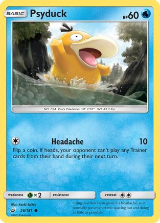 Psyduck 026/181 - SM Team Up
