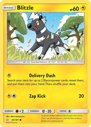 Blitzle 044/181 - SM Team Up Reverse Holofoil