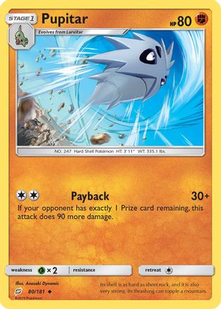Pupitar 080/181 - SM Team Up Reverse Holofoil