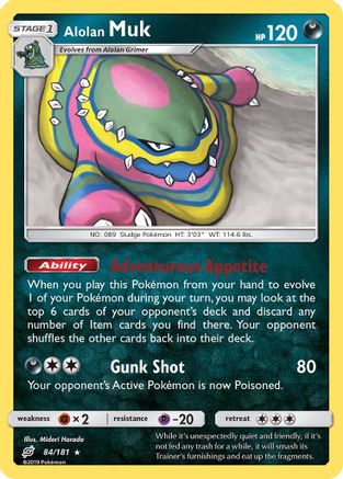 Alolan Muk 084/181 - SM Team Up
