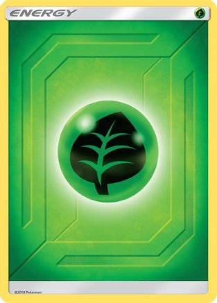 GrassEnergy (2019 Unnumbered) - SM Team Up Reverse Holofoil