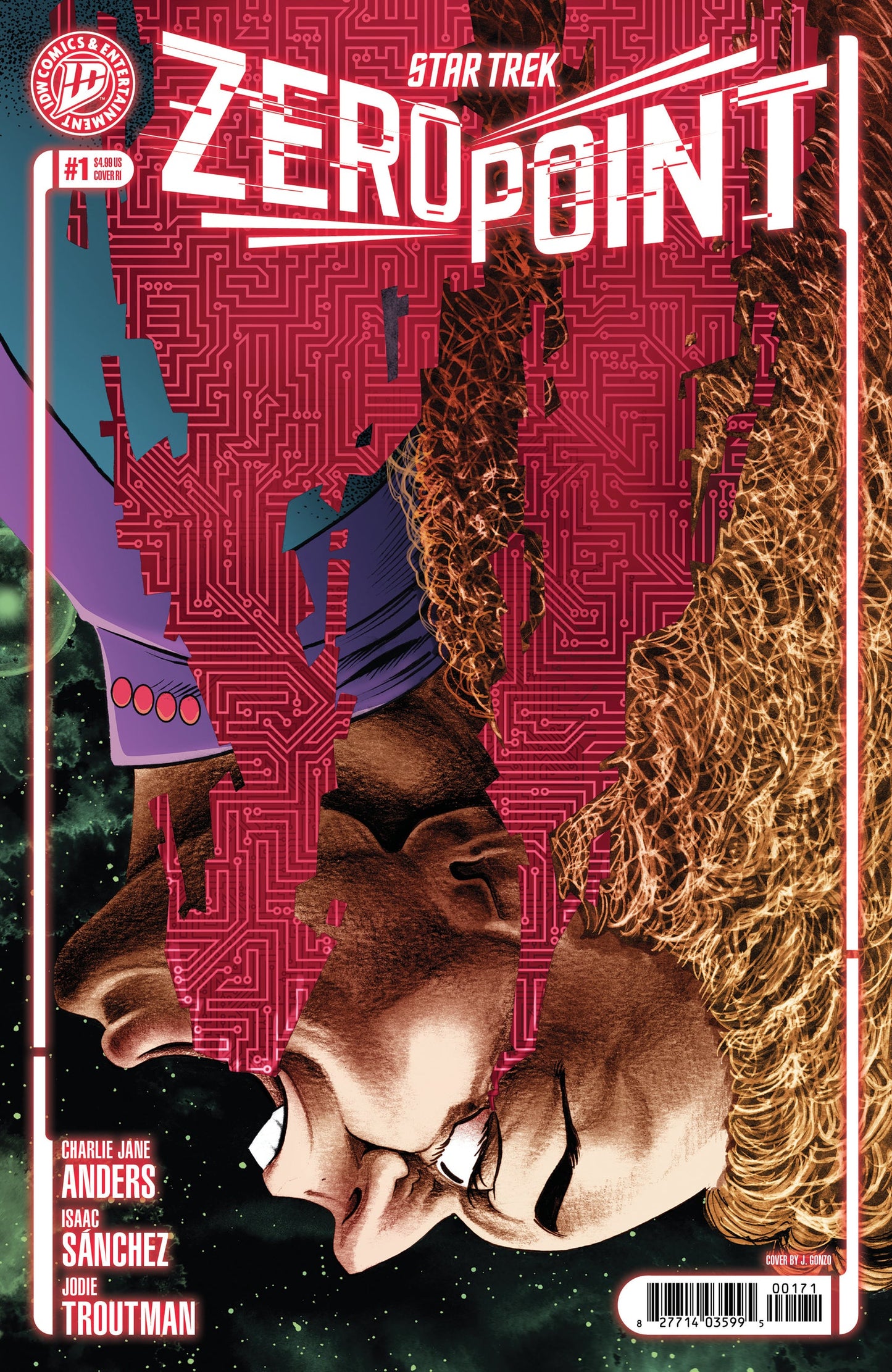 Star Trek Zero Point #1 A1 Cover Set of 8 1:10 1:25 1:50 (10/14/2026) Idw