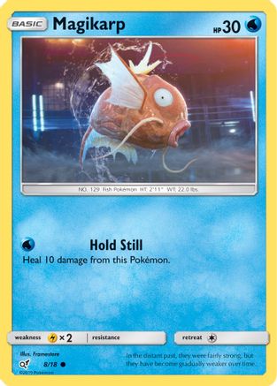 Magikarp (Holo Common) 008/18 - Detective Pikachu Holofoil