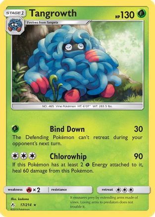 Tangrowth 017/214 - SM Unbroken Bonds Reverse Holofoil