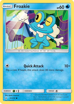Froakie 051/214 - SM Unbroken Bonds