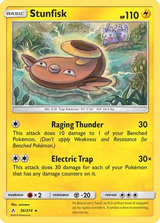 Stunfisk 056/214 - SM Unbroken Bonds