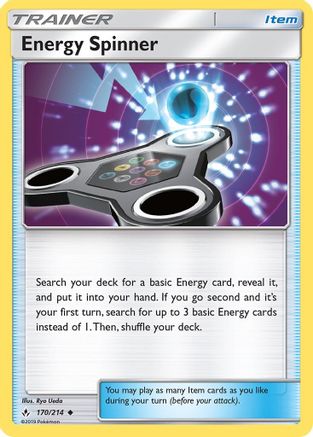 Energy Spinner 170/214 - SM Unbroken Bonds
