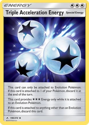 Triple Acceleration Energy 190/214 - SM Unbroken Bonds