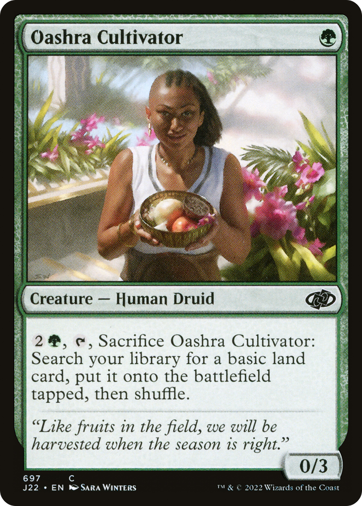 Oashra Cultivator (J22-697) - Jumpstart 2022