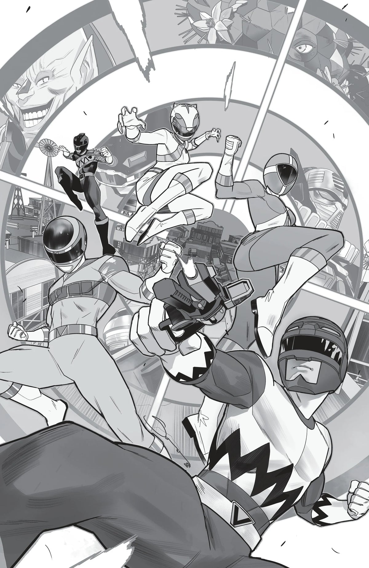 Power Rangers Unlimited #7 A1 Cover Set of 10 1:10 1:15 1:20 1:30 (01/20/2027) Boom - Golden Apple Comics