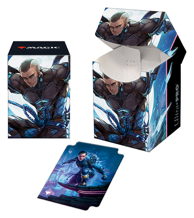 Ultra Pro Magic The Gathering: Kamigawa Neon Dynasty - Kaito Shizuki Deck Box