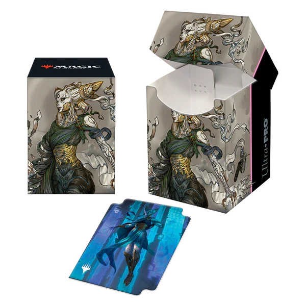 Ultra Pro Magic The Gathering: Kamigawa Neon Dynasty - Tamiyo, Compleat Sage Deck Box