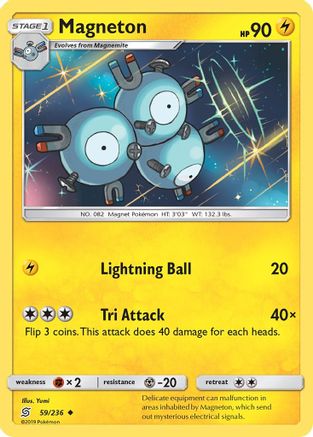 Magneton 059/236 - SM Unified Minds Reverse Holofoil