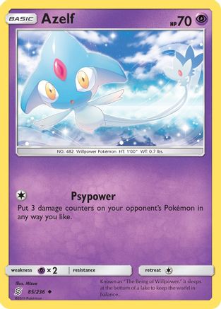 Azelf 085/236 - SM Unified Minds