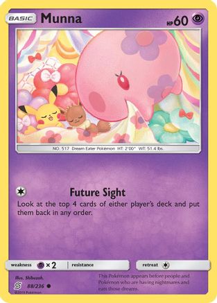 Munna 088/236 - SM Unified Minds Reverse Holofoil