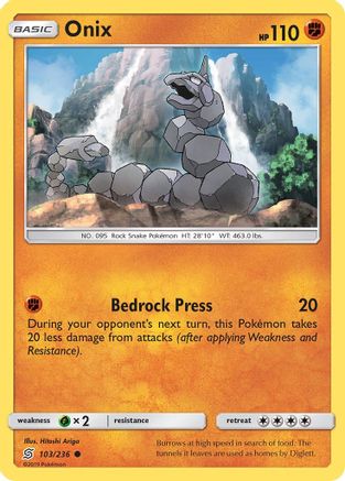 Onix 103/236 - SM Unified Minds Reverse Holofoil