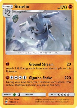 Steelix 104/236 - SM Unified Minds