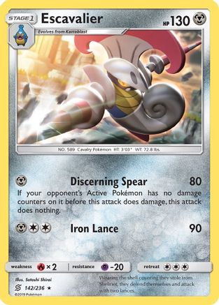 Escavalier 142/236 - SM Unified Minds