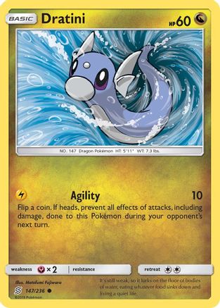 Dratini 147/236 - SM Unified Minds Reverse Holofoil
