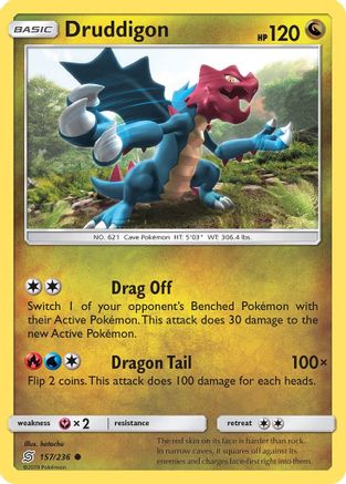 Druddigon 157/236 - SM Unified Minds