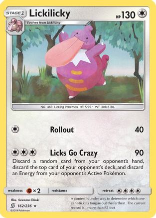 Lickilicky 162/236 - SM Unified Minds