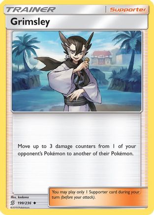 Grimsley 199/236 - SM Unified Minds Reverse Holofoil
