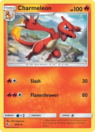 Charmeleon 008/68 - Hidden Fates