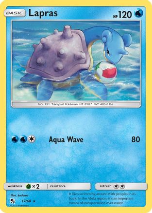 Lapras 017/68 - Hidden Fates