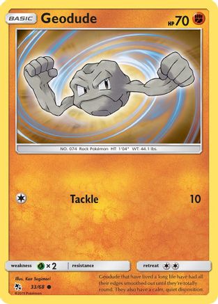 Geodude 033/68 - Hidden Fates