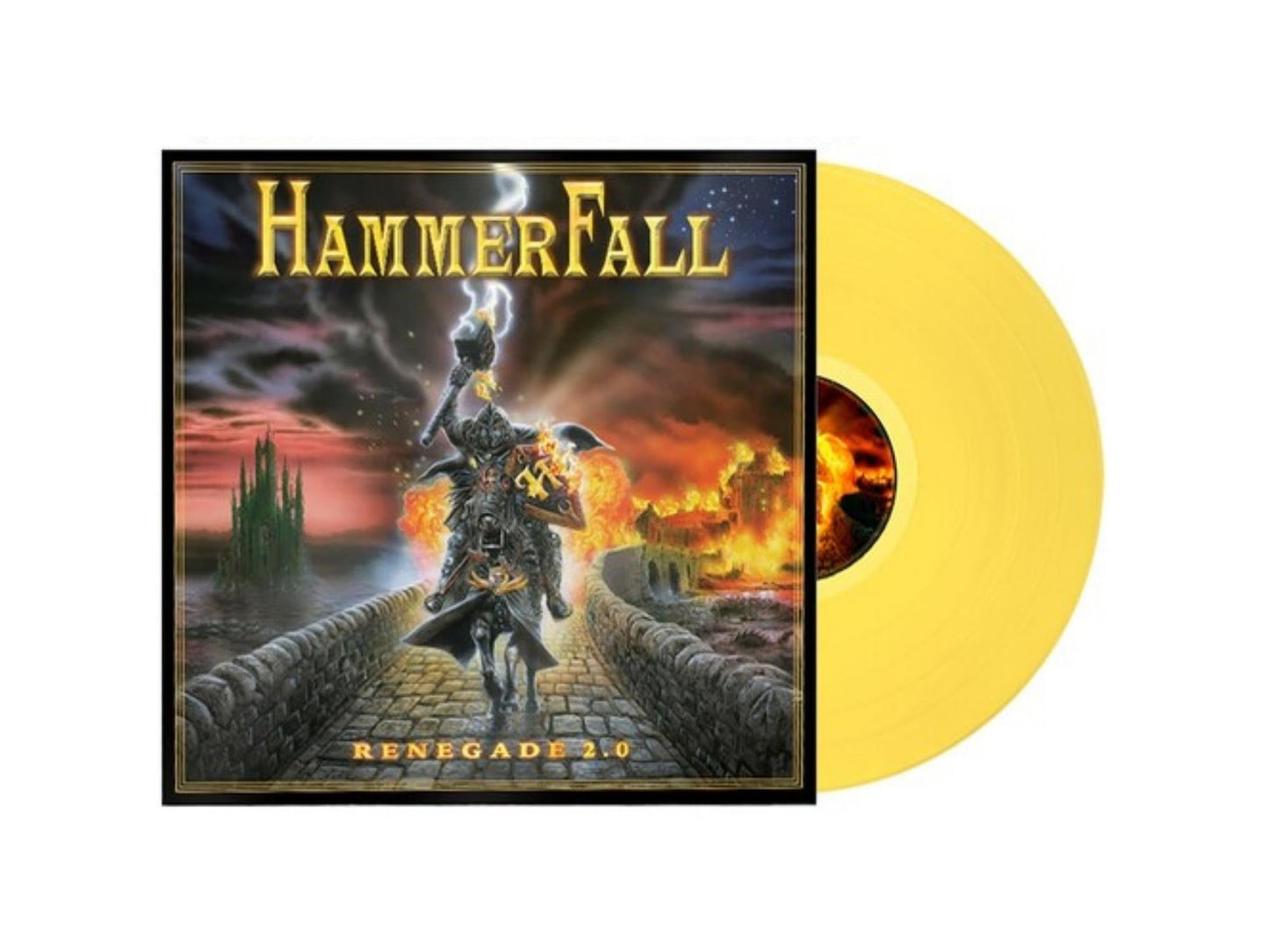 Hammerfall - Renegade 2.0 (Limited Edition Transparent Yellow Colored Vinyl)