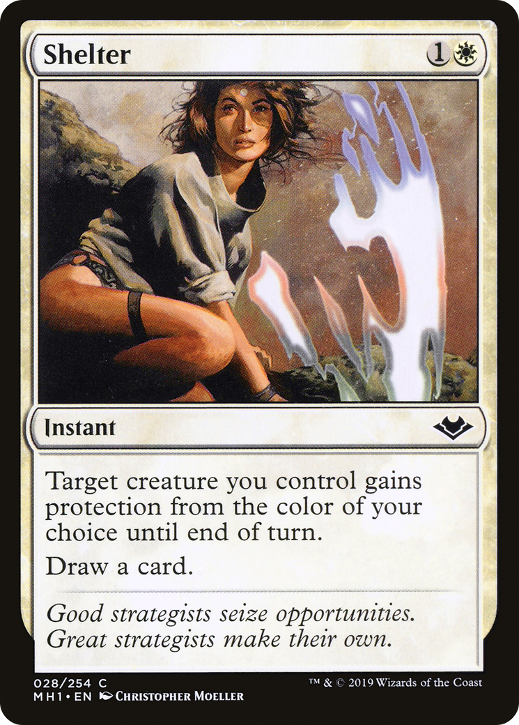 Shelter (MH1-028) - Modern Horizons Foil